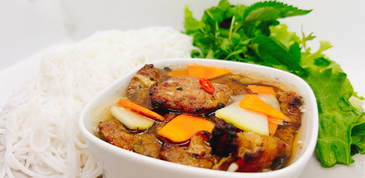 Hanoi Grilled Pork Vermicelli (Bún Chả Hà Nội)