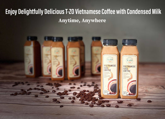Enjoy Delightful delicious T-ZO Vietnamese Coffee with Condensed Milk anytime anywhere