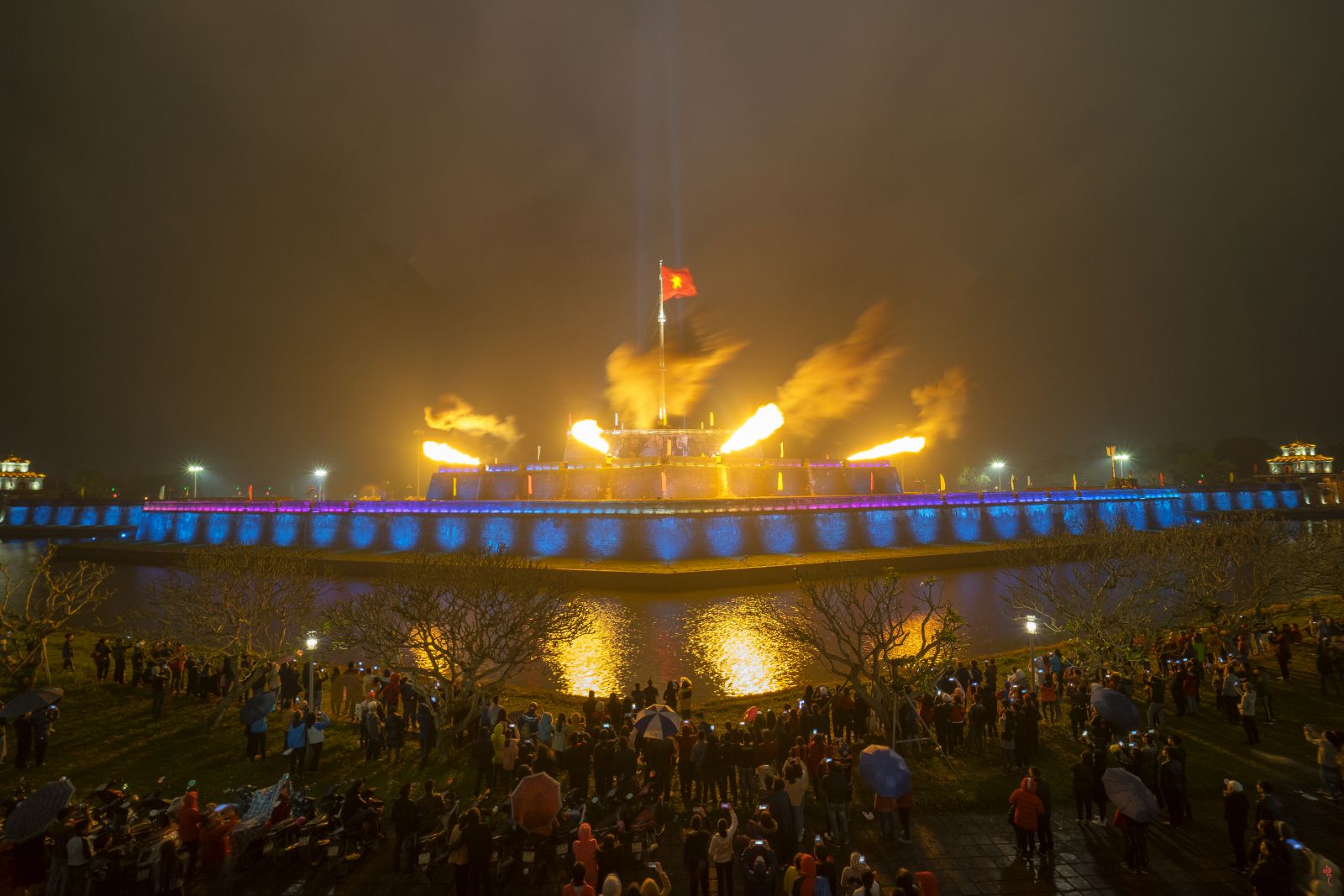 Load video: Holy Cannon Performance at Hue Citadel